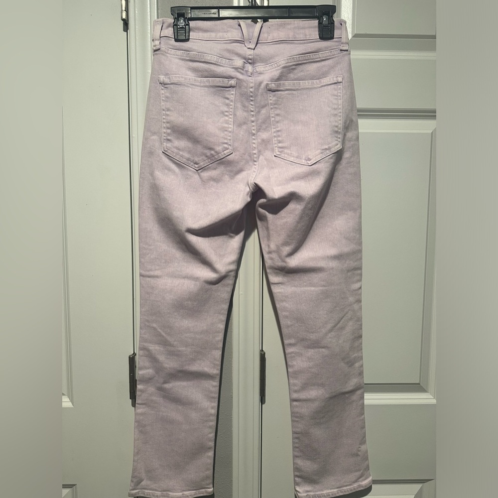 💜VERONICA BEARD - CARLY HIGH RISE KICK FLARE - LAVENDER JEANS💜 Women’s size 29. - Picture 5 of 8